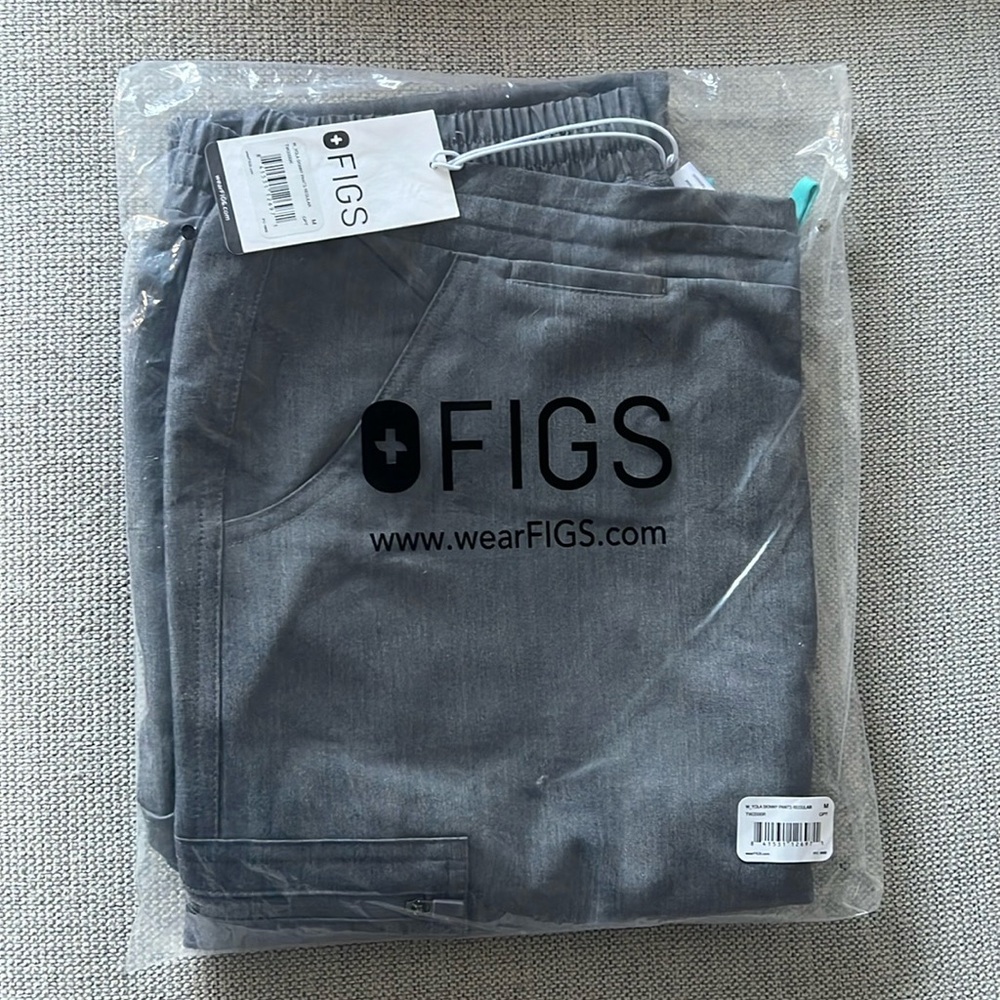 NWT FIGS Yola Skinny Scrub Pants - Picture 3 of 8